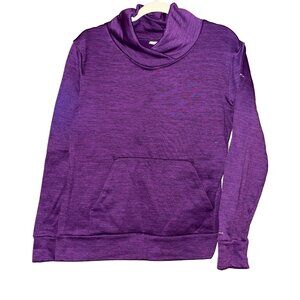 Columbia Womens Purple Cowl Neck Sweatshirt Size L